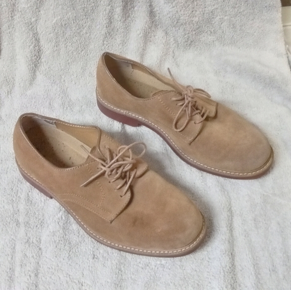 Gh Bass & Co Brockton men's Size 9D plain toe non marking soles - Picture 2 of 6